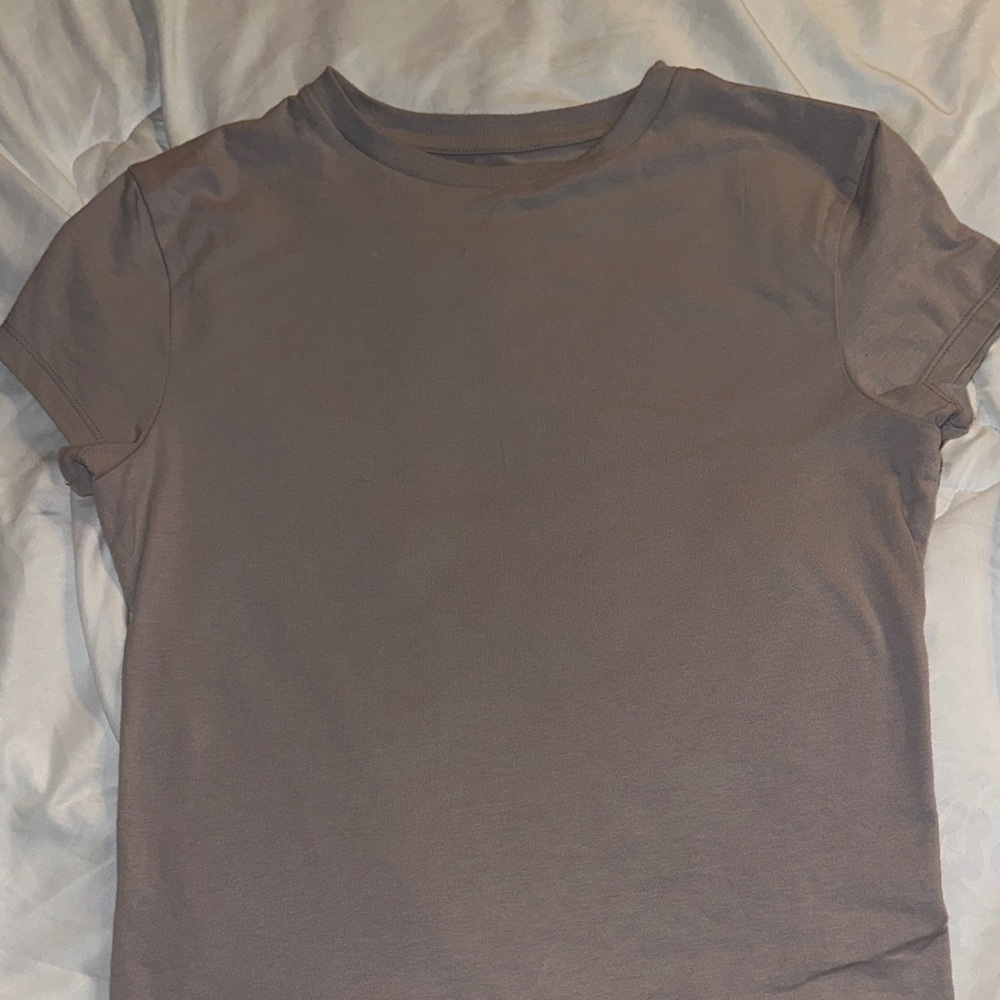 Wild Fable Gray Crop Top